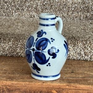 Blue and White Ceramic Vase